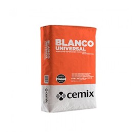 ADHESIVO BLANCO UNIVERSAL 20 KILOGRAMOS CEMIX