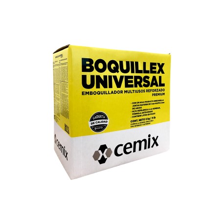 BOQUILLA COLOR PERLA SIN ARENA 5 KILOGRAMOS CEMIX