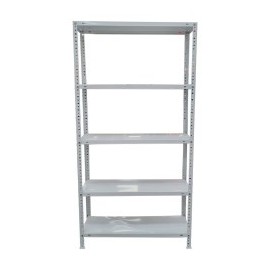 ESTANTE METALICO CONFORT 5/300 BLANCO 5 NIVELES