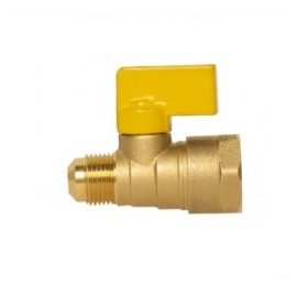 VÁLVULA PARA GAS 3/8"FLARE X 1/2" IP-200
