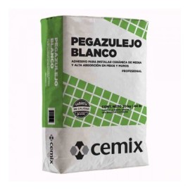 PEGAZULEJO BCO 20KG CEMIX