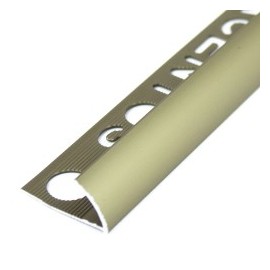 PERFIL ALUMINIO BRONCE MATE 10 MILIMETROS POR...