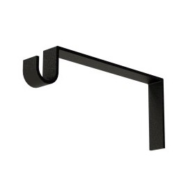 BRACKET CLOSET 30 CMS NEGRO No. 4000112