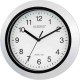 RELOJ DE PARED 10" PLATA