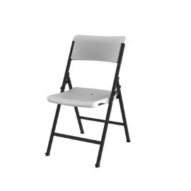 SILLA PLEGABLE BLANCA 47.20 X 53.50 X 83.70 No....