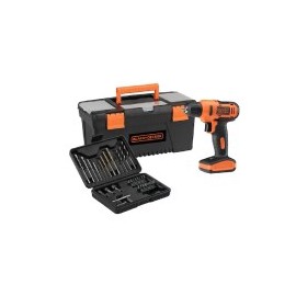COMBO ATORNILLADOR 12V, CAJA Y JGO BROCAS B&D...